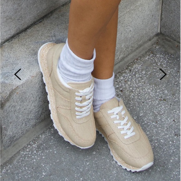 Dolce Vita Shoes - New in Box Size 7.5 Dolce Vita Ayita Sneakers in Natural Raffia